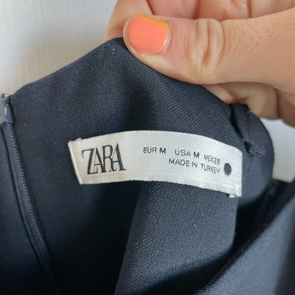 ZARA NAVY LIMITED EDITION STRAPPY DRESS - Picture 13 of 13